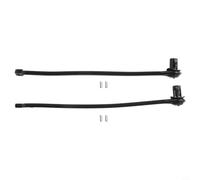 2PC Gas Cap Tether Wire For Golf for jetta for passat for bora for skoda - Anti-Lost Fuel Tank Cap Rope Replacement OE 1J0201550 Black 5.12in
