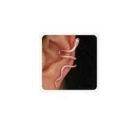 2PC Gold Snake Earrings for Women Fashion Snake Clip Earring Medusa Costume Emo Garage Earrings Halloween Accessorie Gothic Goth Jewelry, Zinc, No Gemstone