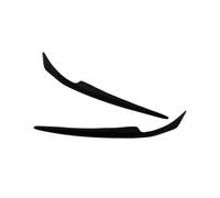 2pc Headlight Cover Eyelids Sticker,Fit For Mitsubishi,Lancer EX Evolution Evo 10th 2009 Front Lamp Eyebrow Tail Lamp Eyelid