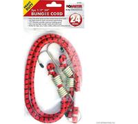 2Pc Heavy Duty Elastic Bungee Cord 24 Inch Luggage Roof Straps Rope Hooks
