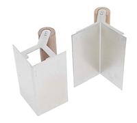 2pc Internal + External Corner Trowel Plasterers Drywall Builders Finishing Tools