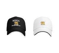 2PC Iran Flag Caps for Men Women, Make Iran Great Again Hat, Lion and Sun Flag, Qajar Dynasty Miga Trucker Cap, Old-Fashioned Iranian Persian Sun Reza-Pahlavi Hats for Friends, Adults, Outdoor Commute