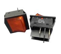 2pc JD03-3X ship-type switch 30A380V inverter welding machine power switch without lamp 39 * 41mm 6 pins 2 positions