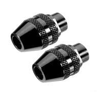2pc Keyless Drill Chuck for Dremel Rotary Tools, Compatible with 0 8mm to 3 2mm Shank Accessories
