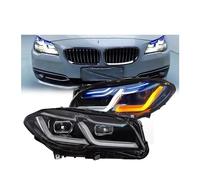 2PC L-E-D Headlight Compatible For BMW F10 F18 2010-2017 M5 520i 520d 530i 530d Lights Car Accessories Compatible For BMW F10 F18 Head Lights(2010-2013,Halogen)