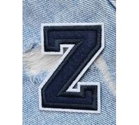 2pc Letter Patch Iron On Clothing Patches DIY Name Jacket Backpack Alphabet Applique 5.5cm(Z)