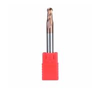2pc/lots R0.5-R6.0 Tungsten Steel End Mills Ball Nose Head Milling Cutters 2F HRC55 Spiral Bit Milling Cutter Tools Router bits(R6-12-75)