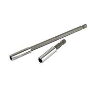 2pc magnetic bit screwdriver hex adaptor power bit extension 60mm - 150mm TE627