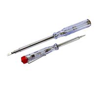 2pc Mains Electrical Tester Insulated Screwdriver Voltage 100V - 250V TE624 by A B Tools