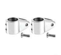 2PC Marine Accessory Stainless Steel Sliding Sleeve for Yacht Sunshade Support Frame (25MM)