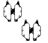 2PC Motorcycle Cylinder Head Gasket Compatible With XV1600 Road 1600 99-03 Midnight 1600 00-03 XV1600A Wild 99-02