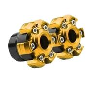 2Pc Motorcycle Front Rear Fork Wheel Crash Protector Modification Universal Accessorie Personality Shock Absorbe Anti-fall Block frames sliders