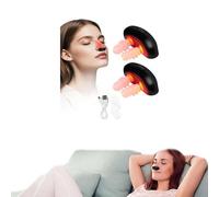2PC NovaFlow Red Light Nasal, Nova Flow Red Light Therapy, Nasal Soothing Device, Opens Blocked Airways, Reduces Allergy & Snoring, Infrared Light Therapy