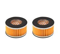 2pc Oil-Free Air Compressor Filter for Element for 20mm Male Threaded Air Intake Silencer - 65 x 36 x 38 mm, Silent Performance