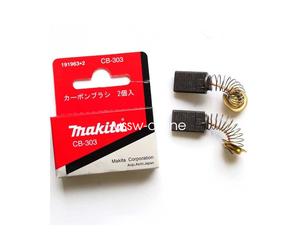 2PC Original Makita CB303 191963-2 Carbon Brushes for 9077 2107F GA5021 POLISHER