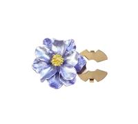 2pc Pearl Rhinestone Cufflinks Button Covers Clothing Decoration Cute Sleeve Clip Women Cuff Links(Color 1)