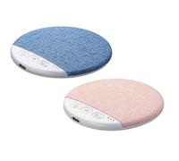 2PC Pillow Speaker Sleeping Bluetooth Pillow Speaker Bluetooth Ultra-Thin Bluetooth Pillow Speakers Wireless Under-Pillow Bone Conduction Sleep Speaker Quiet Audio for Side Sleepers Adult