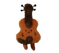 2PC Plush Violin Doll Pendant, Cute Cartoon Violin Plush Doll Bag Decoration, Violin Shape Plush Doll Backpack Charm