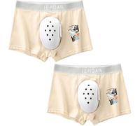 2pc Post Circumcision Underwear for Kids, Circumcision Underwear, Surgery Recovery Pants, Breathable Boxer Shorts for Boys(Beige,XXL-XXLarge)