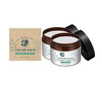 2PC Primal Essence Grass Fed Beef Tallow Balm for Face and Body with Shea Butter, Organic Jojoba Oil, Honey, and Beeswax, Beef Tallow for Skin