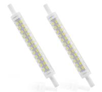2PC R7S LED Bulb Dimmable 118mm 9W 6500k J118 Cool White Replacement Linear Light Halogen Lamp Equivalent Energy Saving Reflector Floodlight Security for Ceiling Uplighter Reading Lamp [Energy Class A