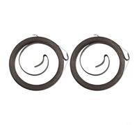 2PC Recoil Spring Pull Start Starter Replacement Parts Compatible for Honda GX110 GX-120 GX140 GX160/GX200 Engine Generator Lawnmower Cultivator Floor Saw