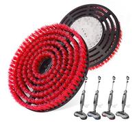 2PC S7001 Enhanced Replacement Brush Heads for Shark S8201/S7000 Series, for Deeper Cleaning of Hard Floors with Shark Steam Mops (Red)