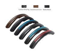 2pc/set Universal Car Steer Wheel Booster Cover Anti-slip Accessories Steering Wheel Protector(Brown)