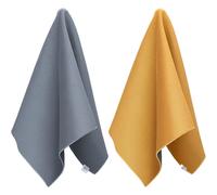 (2pc) Shammy Cloth, Cleaning Shammy Cloth, Ultra-Absorbent Mir-Acle Cleaning Shammy, Multi-Purpose Super Absorbent Kitchen Chamois Towel, Soft Shammy Cloth