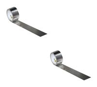 2pc Shurtape Duck Tape® 48mm x 9.1m Chrome - Pack of 2 - 280621