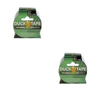 2pc Shurtape Duck Tape Original 50mm x 10m Black - Pack of 2 - 260111