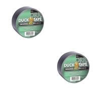2pc Shurtape Duck Tape Original 50mm x 50m Black - Pack of 2 - 222228