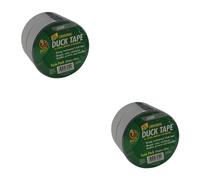 2pc Shurtape Duck Tape Original 50mm x 50m Silver Twin Pack - Pack of 2 - 211115