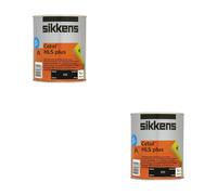 2pc Sikkens Cetol HLS Plus Translucent Woodstain Ebony 1 litre - 5085945 - Pack