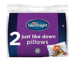 2pc Silentnight Just Like Down Pillows