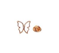 2PC Small Brooch Buckles Geometric Mini Brooch Versatile Collar Fixed Clothes Buckle Pins Anti Exposure Accessories(6 gold)