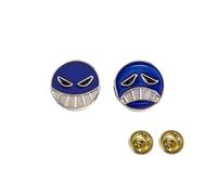 2pc Smile and Cry Pins, Zinc Alloy Pin for Women, Men