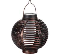 2pc Solar hanging Lanterns Metal stake Garden Lanterns Lights Outdoor Pathway