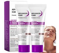 2pc SPF 100 Sunscreen,Korean Sun Cream,100 Factor High Protection,Hydrating Mineral Sun Serum with Waterproof&Sweat-Proof Formula,Clear Face Sunscreen for Long-Lasting UV Defense,Non-Sticky&Refreshing