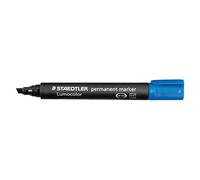 2PC STAEDTLER 350-3 Lumocolor Permanent Multipurpose Blue Markersaa