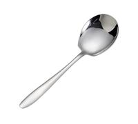2PC- stainless steel kitchen thickened spoon simple, fresh and exquisite personality-polishing