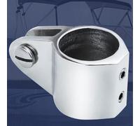 2PC Stainless Steel Sliding Sleeve Support Frame for Marine Umbrella on Yachts (25MM )