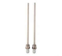 2pc Stainless Steel Thermowell for Temperature Sensor with G 1/2 Thread Immersion Sleeve Pocket Screw Connection Pressure Rated PN40 (8x250mm)