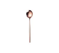 2PC- stainless steel titanium magic color mixing spoon home creative personality practical-rose gold spoon