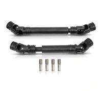 2Pc Steel Multiple Spline Drive Shaft for TRAXXAS TRX4 for Land Rover Defender RC Car