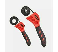 2pc Strap Wrench Set - 2 Amtech Piece Adjustable - wrench strap set 2 amtech piece adjustable