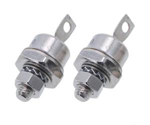 2Pc Stud Diode Rectifier 85A40A25A 1200V Positive Cathode and Negative Anode for Use in Power Supply Systems Welding Machines and Motor Controls (85HF120)