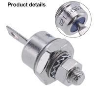 2Pc Stud Mount Diode Rectifier 1200V 85A/70A/50A/40A/25A Positive Cathode & Negative Anode High Surge Current for Battery Chargers, Converters, Power Supplies,(50HF120)