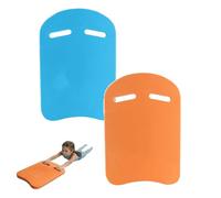 2PC Swimming Float,Swimming Training, Foam Swimming Board with Secure Hand Holes, Swim Exercise Training Board for Swim Practice & Water Workouts,Anti-Slip, Buoyant Kick Float (L)