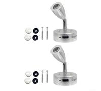 2Pc USB LED Reading Lamp for RVs, Campers & Boats 12V Touch Control Interior Lighting with Dimming Function